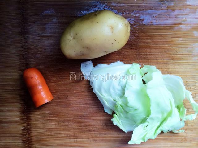准备好食材