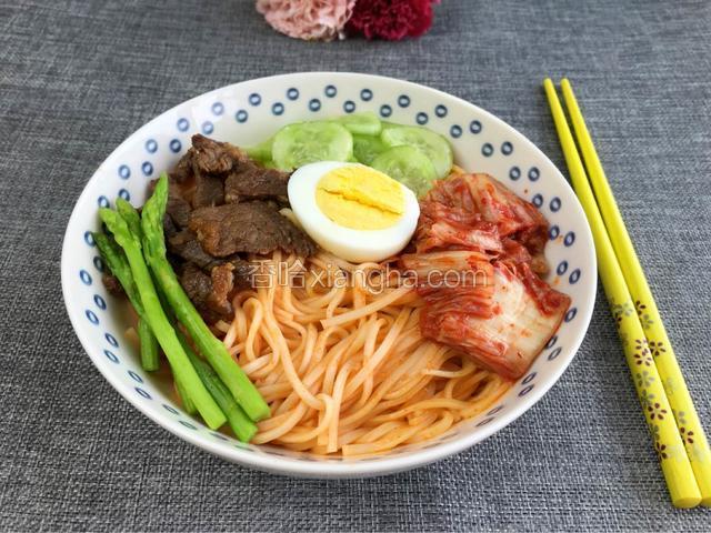 韩式辣拌面