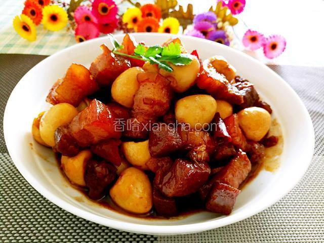 红烧肉鹌鹑蛋