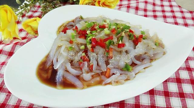 彩椒拌凉粉