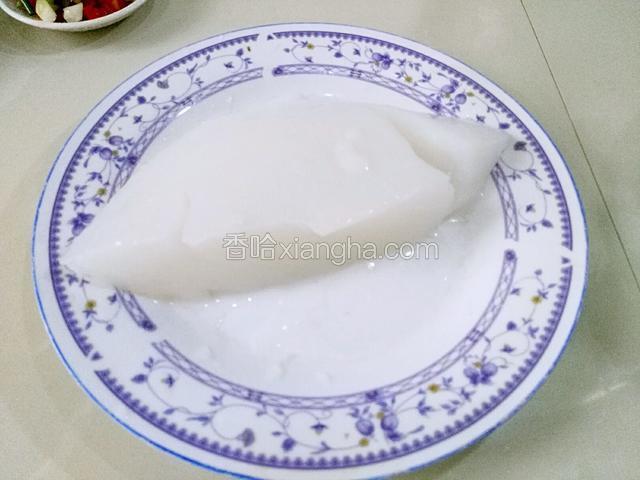 准备好凉粉一块，