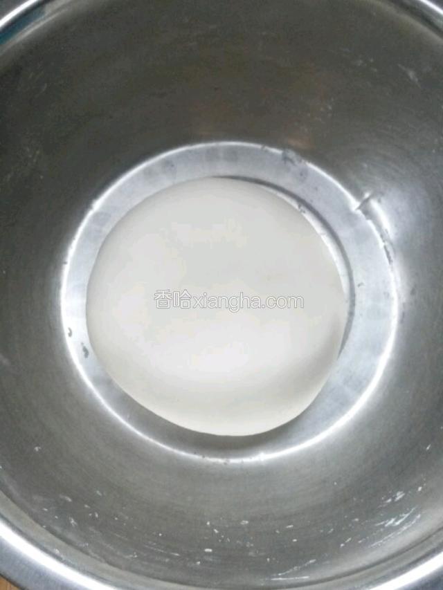 面团不烫手后加食用油揉匀（据说加猪油面皮蒸出来会更加晶莹剔透）
