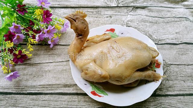 电饭锅蒸全鸡