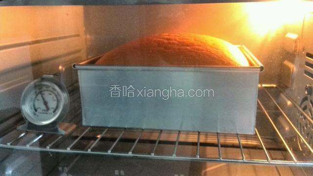 40分钟的样子，表面光滑无开裂！
