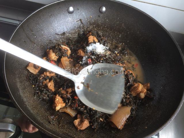 加入适量盐