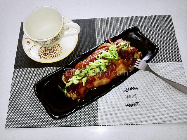 食戟之灵一土豆培根仿制烤肉