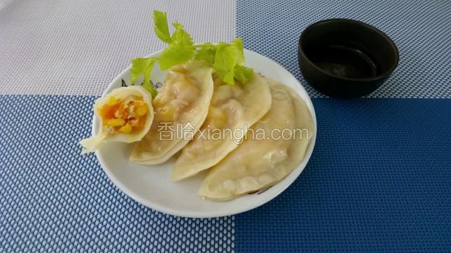胡萝卜玉米饺子