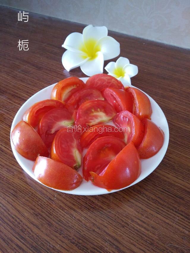 一盘简单美味的糖渍番茄就好了!