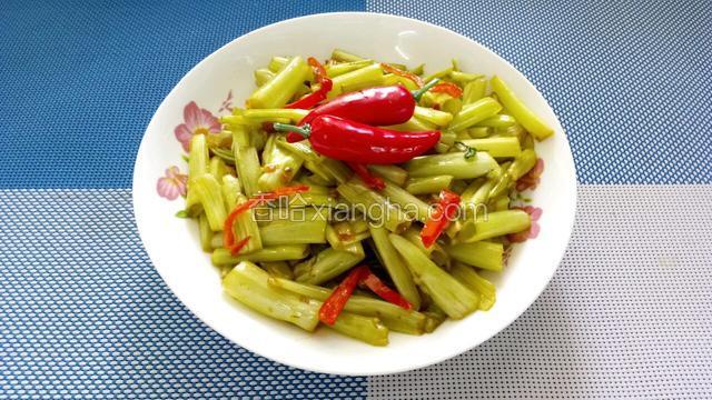 炒空心菜杆