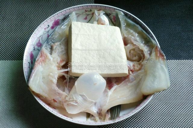 准备好食材。