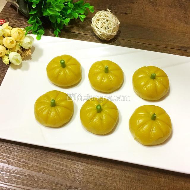 蒸南瓜包