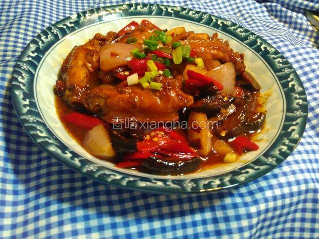 香辣红烧鸡中翅