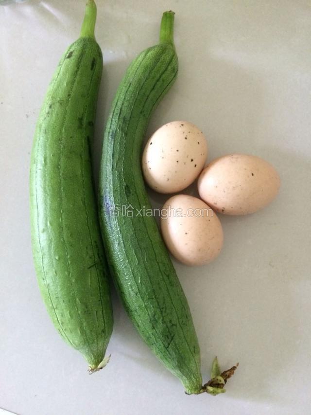 准备好食材