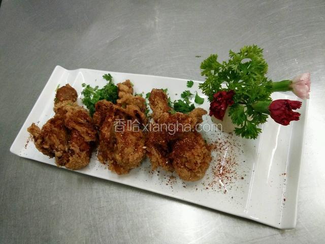 香辣炸鸡腿