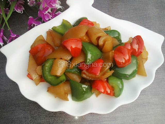 出锅装盘，开吃吧