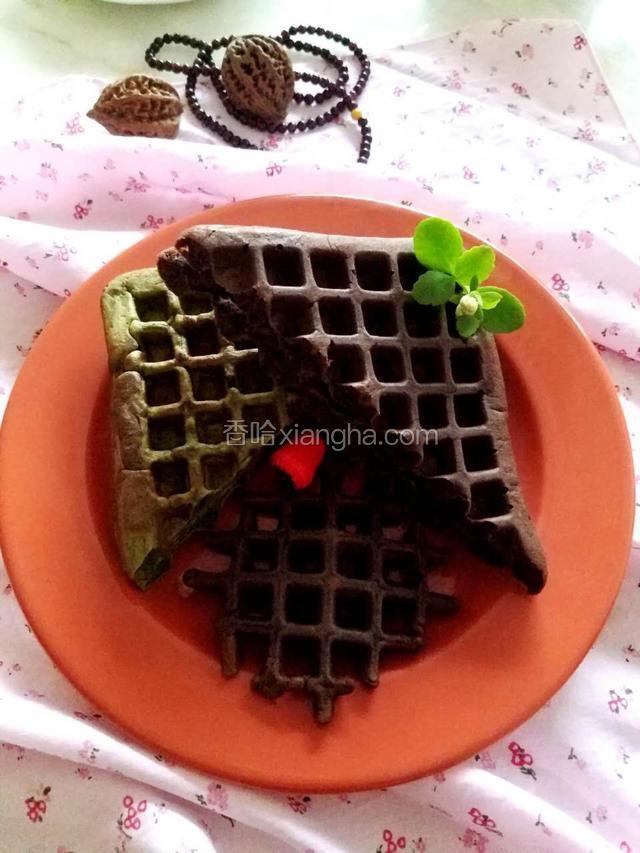 嘿嘿！切开摆盘