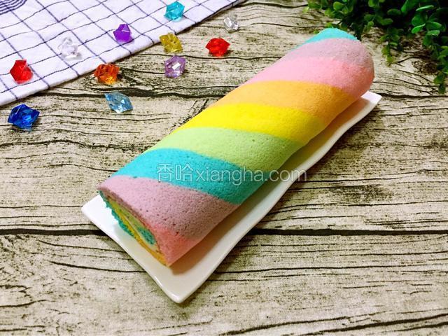 彩虹蛋糕卷