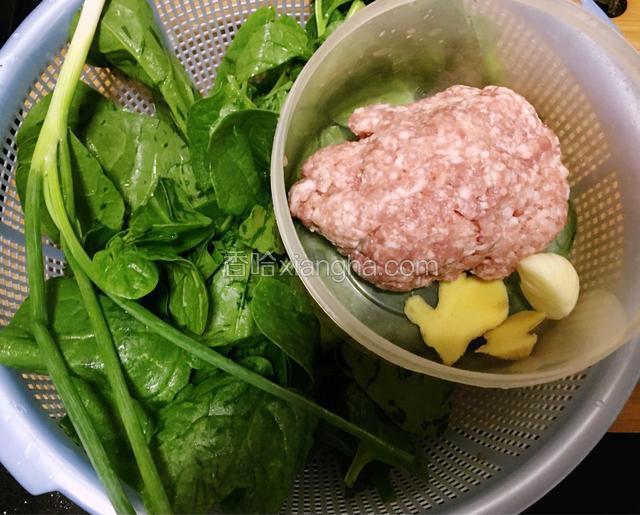 准备好食材