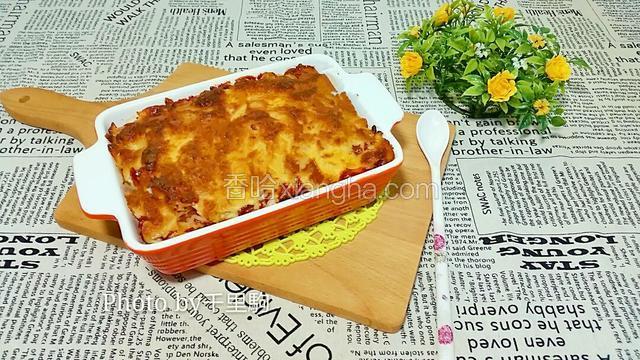 芝士焗猪排饭