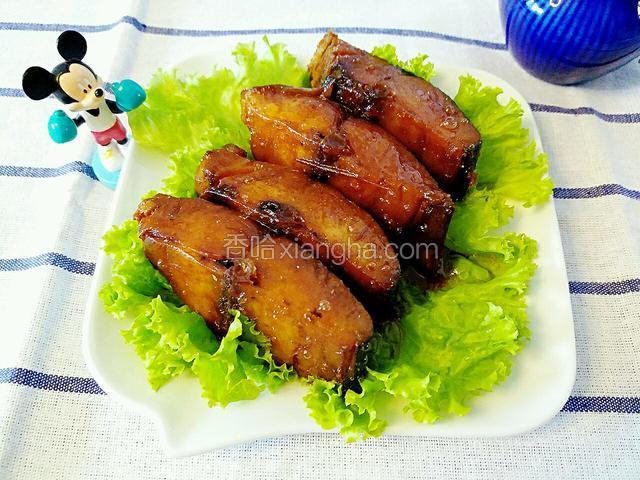 收汁、装盘即可