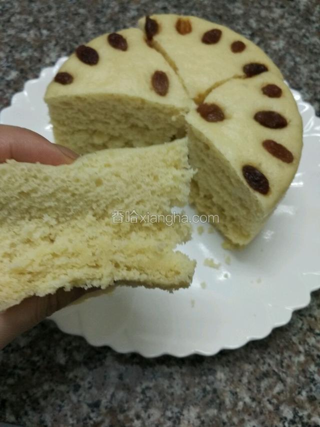 切一块开吃，一股玉米味儿，粗粮不怕长肉；