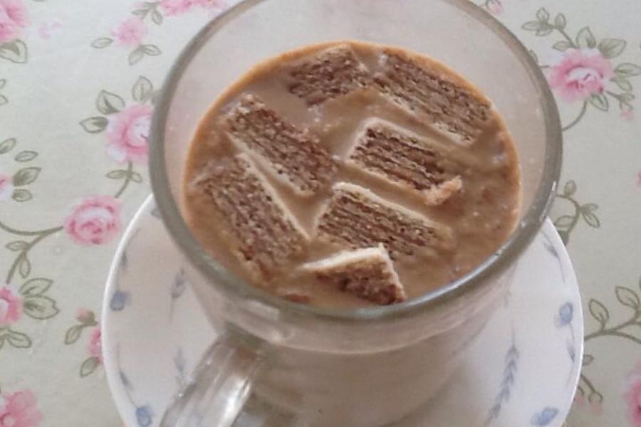 用咖啡粉制作现磨般的纯香Coffee～