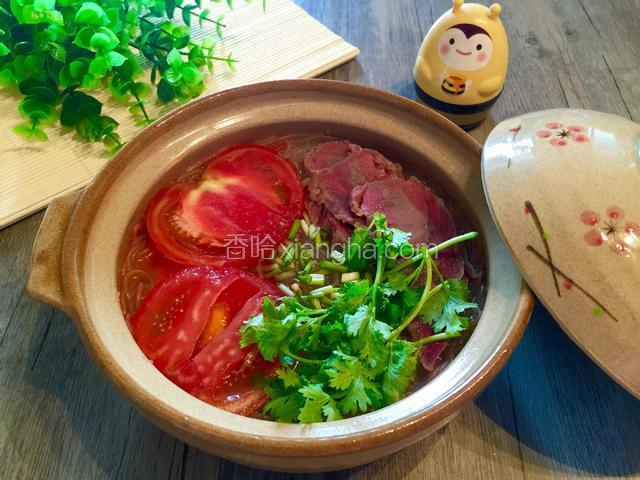 番茄牛肉线粉