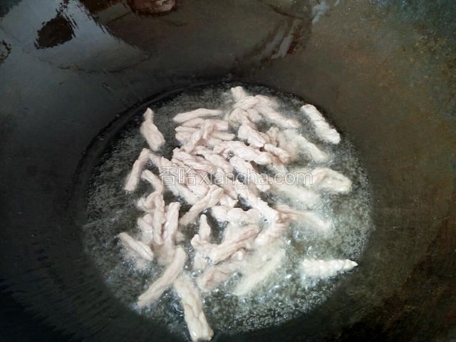 炒肉丝，