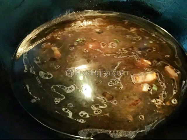加入适量水大火烧开转小火烧开
