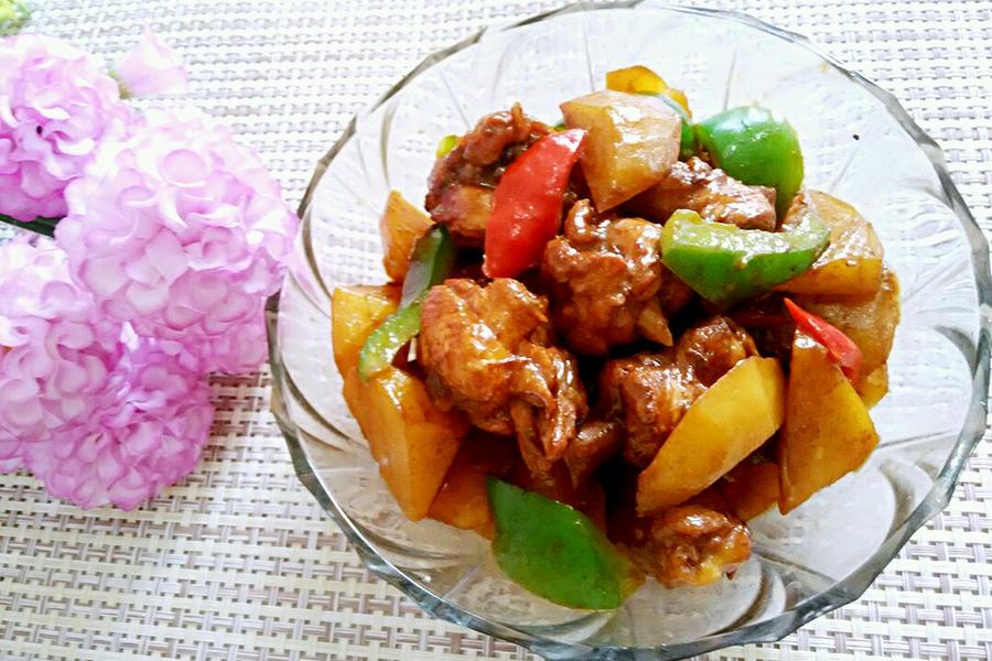 红烧土豆鸡块