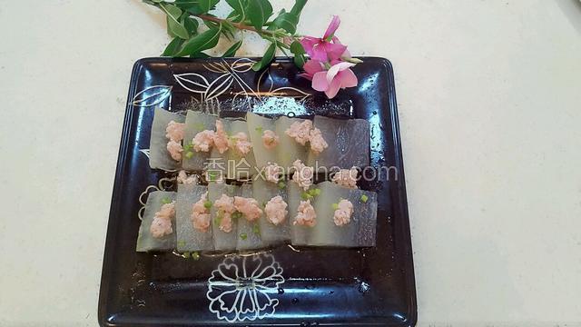 肉末蒸冬瓜