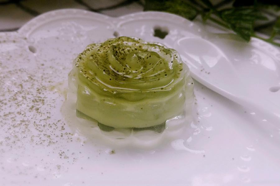 抹茶果冻