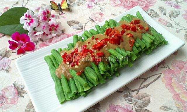 麻汁豆角