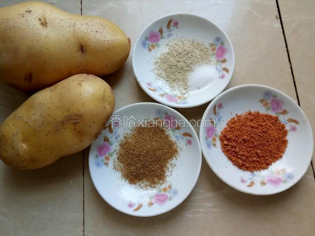 准备所有食材。