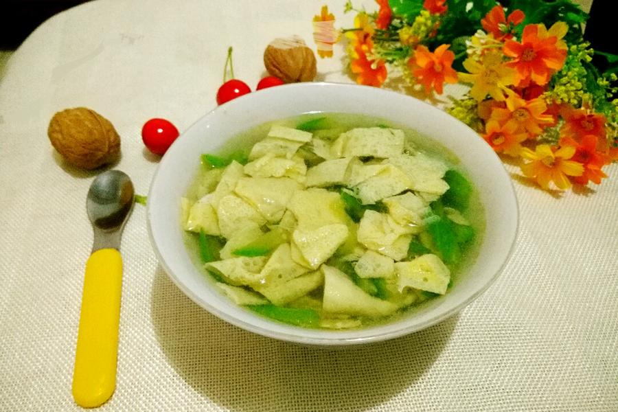 鸡蛋丝瓜汤
