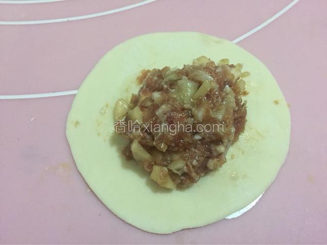 加入馅料