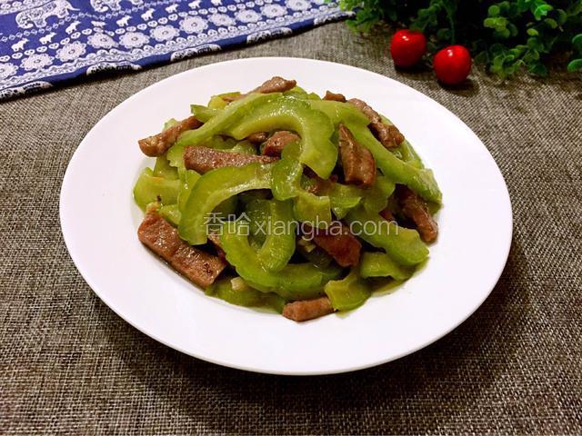 苦瓜炒牛肉