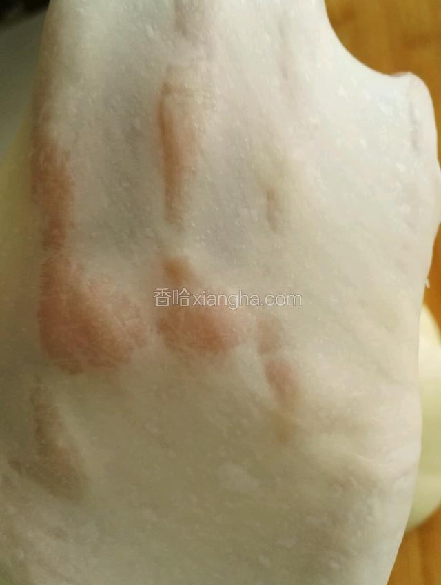 出这样的手膜就可以了