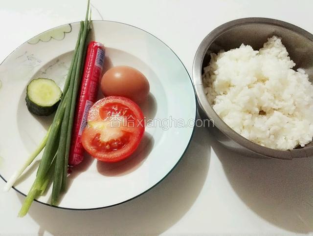 准备好所有食材