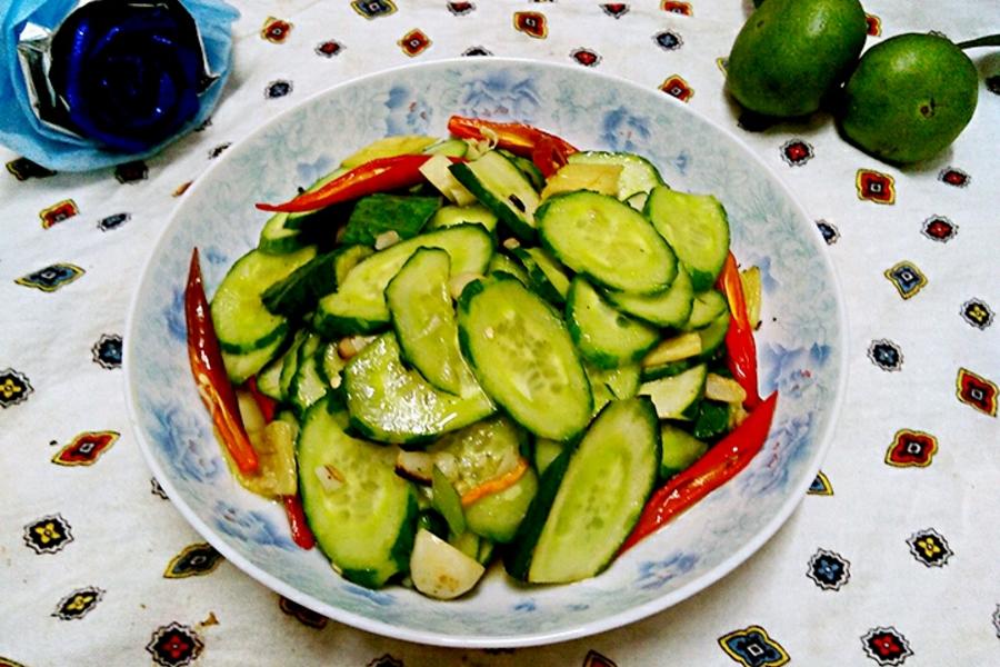炒黄瓜片