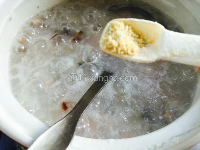 再加入鸡精