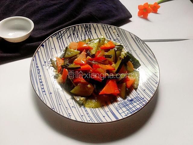 清炒黄瓜