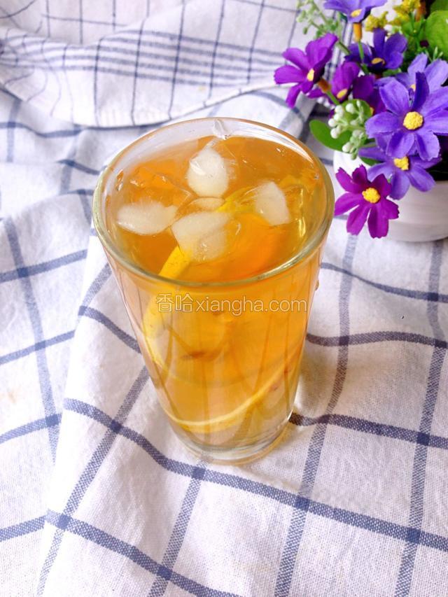 柠檬冰红茶