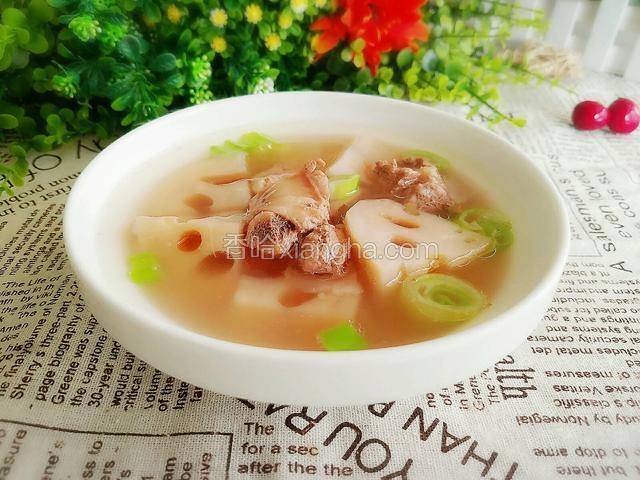 莲藕排骨汤