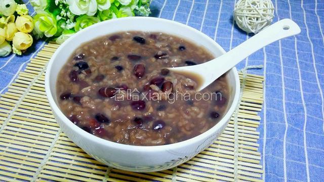 红豆黑豆大米粥
