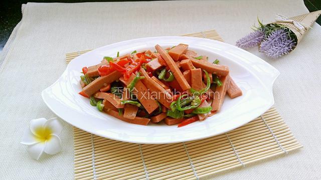 尖椒火腿肠