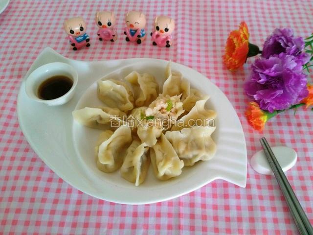 冬瓜虾仁馅饺子