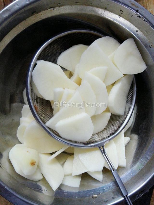 土豆控干水分