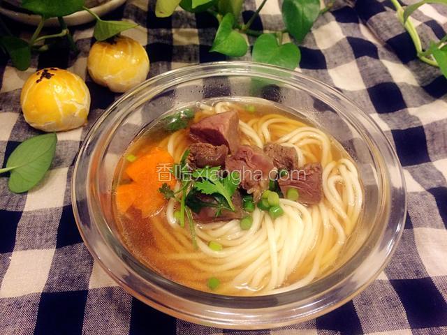 清汤牛肉面