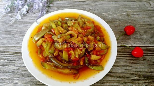 西红柿烧茄子